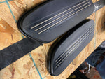 oem Harley Touring Black Streamliner Rider Footboards Street Road Glide Ultra FL