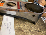 Vtg OEM Gas Tank Dash Panel Harley Shovelhead 1968 Old skool Factory FLH Glide!