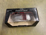 ERTL European Classics 1948 Silver Jaguar XK120 Die Cast Metal 1/18 Scale Model