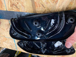 oem Harley Touring Black Streamliner Rider Footboards Street Road Glide Ultra FL