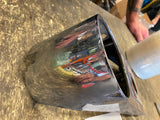 Vtg OEM Gas Tank Dash Panel Harley Shovelhead 1968 Old skool Factory FLH Glide!