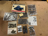 Vintage Bandai Model Kits 1/48 Scale 8 Wheeled Armored Car Plastic