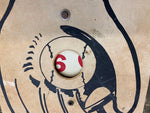 Hank Aaron Pitch Back Game 1965 Sign Vtg Baseball Automatic Umpire Collectible!
