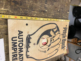 Hank Aaron Pitch Back Game 1965 Sign Vtg Baseball Automatic Umpire Collectible!