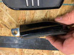 oem Harley Touring Black Streamliner Footpegs Softail Touring FLH Highway Passen
