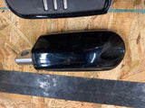 oem Harley Touring Black Streamliner Footpegs Softail Touring FLH Highway Passen
