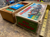 60s Shinsei Mini Kentuck Derby Vtg Battery Operated Horse Racing Orig Box Japan!