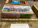 60s Shinsei Mini Kentuck Derby Vtg Battery Operated Horse Racing Orig Box Japan!