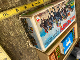 60s Shinsei Mini Kentuck Derby Vtg Battery Operated Horse Racing Orig Box Japan!