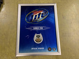 2008 Miller Lite Harley Davidson 105th Anniversary Mirrored Beer Advertise Sign