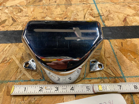 OEM Heritage Fatboy Harley Softail Handlebar Riser Cover W Nacelle Chrome Headli