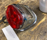 OEM Vtg Harley Sportster FL FLH Tail Light Shovelhead 68-72 Orig Guide Lens Glas