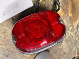 OEM Vtg Harley Sportster FL FLH Tail Light Shovelhead 68-72 Orig Guide Lens Glas