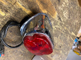 OEM Vtg Harley Sportster FL FLH Tail Light Shovelhead 68-72 Orig Guide Lens Glas