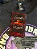 HOT LEATHERS LADIES SIZE MEDIUM BLACK TSHIRT "2ND AMENDMENT"