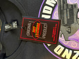 HOT LEATHERS LADIES SIZE LARGE BLACK TSHIRT "2ND AMENDMENT"