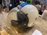 Vtg AGV Italy 3/4 Helmet Motorcycle Race Car Grand prix Ducati Bugatti Ferrari
