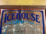VTG ICEHOUSE PLANK ROAD BREWERY 1855 MIRRORED SIGN Large Beer Sign