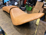 Big Dog Solo Seat P Passenger Pad 240 Tire Brown Custom High End Chopper BDM