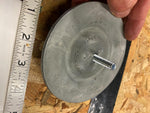 Zambini brothers air cleaner insert Round Skull Harley Chopper 5" Rare Compass