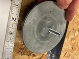 Zambini brothers air cleaner insert Round Skull Harley Chopper 5" Rare Compass