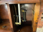 Antique Western Electric Hand Crank Wood Telephone Wall Oak Display Vtg Tag Nice