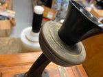 Antique Western Electric Hand Crank Wood Telephone Wall Oak Display Vtg Tag Nice