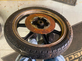 Pair Lester Mag wheels Harley Ironhead Sportster Drum brake 18" rear 19' Front