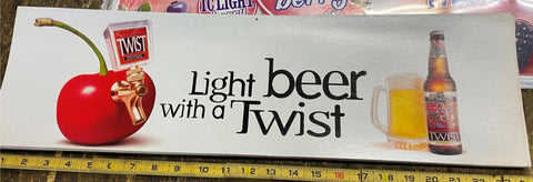 IC Iron city Sign light beer twist sign Rio Cherry Acapulco Lime Advertising 24"