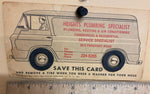 Vtg Advertising Plumbing Service Suppy Home repairs Natrona Heights Pa Collectib