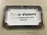 Cycle Visions Harley license plate holder side mnt Softail 08^ not Rkr breakout