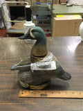 Vtg Empty 1980 Jim Beam Ducks Unlimited Blue-Winged Teal Liquor Decanter Unique