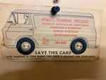Vtg Advertising Plumbing Service Suppy Home repairs Natrona Heights Pa Collectib