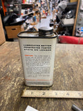 Vtg 60's Harley Chain Saver Lube Metal Can FULL NOS Shovelhead Panhead Ironhead