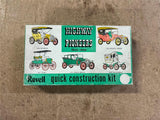 Vtg 1953 Revell Quick Construction Kit Highway Pioneers H-44 Olds Delivery Van