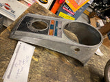 OEM Harley Chrome Dash Cover Tank Console FLH Shovelhead 68-84 Indicator lights