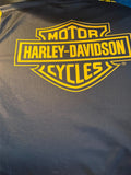 HARLEY-DAVIDSON LADIES SIZE SMALL LONG SLEEVE SILKY RACING SHIRT