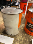 Vtg Harley Oil can Motorcycle Amf Shovelhead Panhead Ironhead 70's FLH Glide
