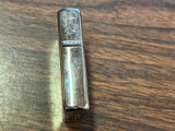 Vtg Unfired 1995 Camel Cigarettes Zippo Lighter Rare Silver Plated Western Beast