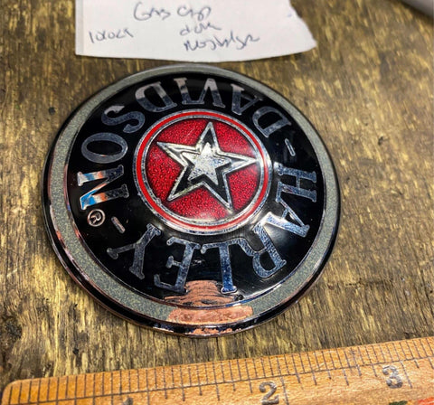 Nostalgia Gas Tank Cap Cover Emblem Badge FLSTN Harley Medallion FLSTS Heritage