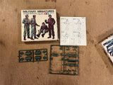 Vintage Lot Of 3 Tamiya German Soldiers/Vehicles Model Kits WW2 Panzerspahwagen
