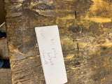 Vtg Embossed No Parking this side Sign 17x11 Tin Auto Truck Oil Man Cave GArage