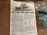 Sully Hobbies Toonia Czolg Lekki 7TP Light Tank 1/35 Scale Plastic Model Kit