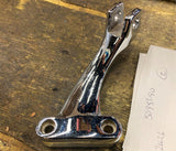 Harley 91-03 Sportster OEM Chrome Footpeg Mount Bracket Left Mid controls 883 12