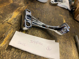 Harley 91-03 Sportster OEM Chrome Footpeg Mount Bracket Left Mid controls 883 12