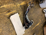 Harley 91-03 Sportster OEM Chrome Footpeg Mount Bracket Left Mid controls 883 12