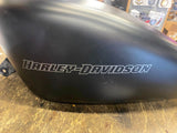 Factory Harley Gas Tank Denim Black Iron Sportster 883 1200 2007^ OEM FI Peanut