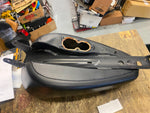 Factory Harley Gas Tank Denim Black Iron Sportster 883 1200 2007^ OEM FI Peanut