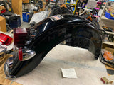 Vivid Black Rear Fender Harley Touring Street rOAD King Glide FLHX 2006-08 Ultra