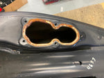 Factory Harley Gas Tank Denim Black Iron Sportster 883 1200 2007^ OEM FI Peanut